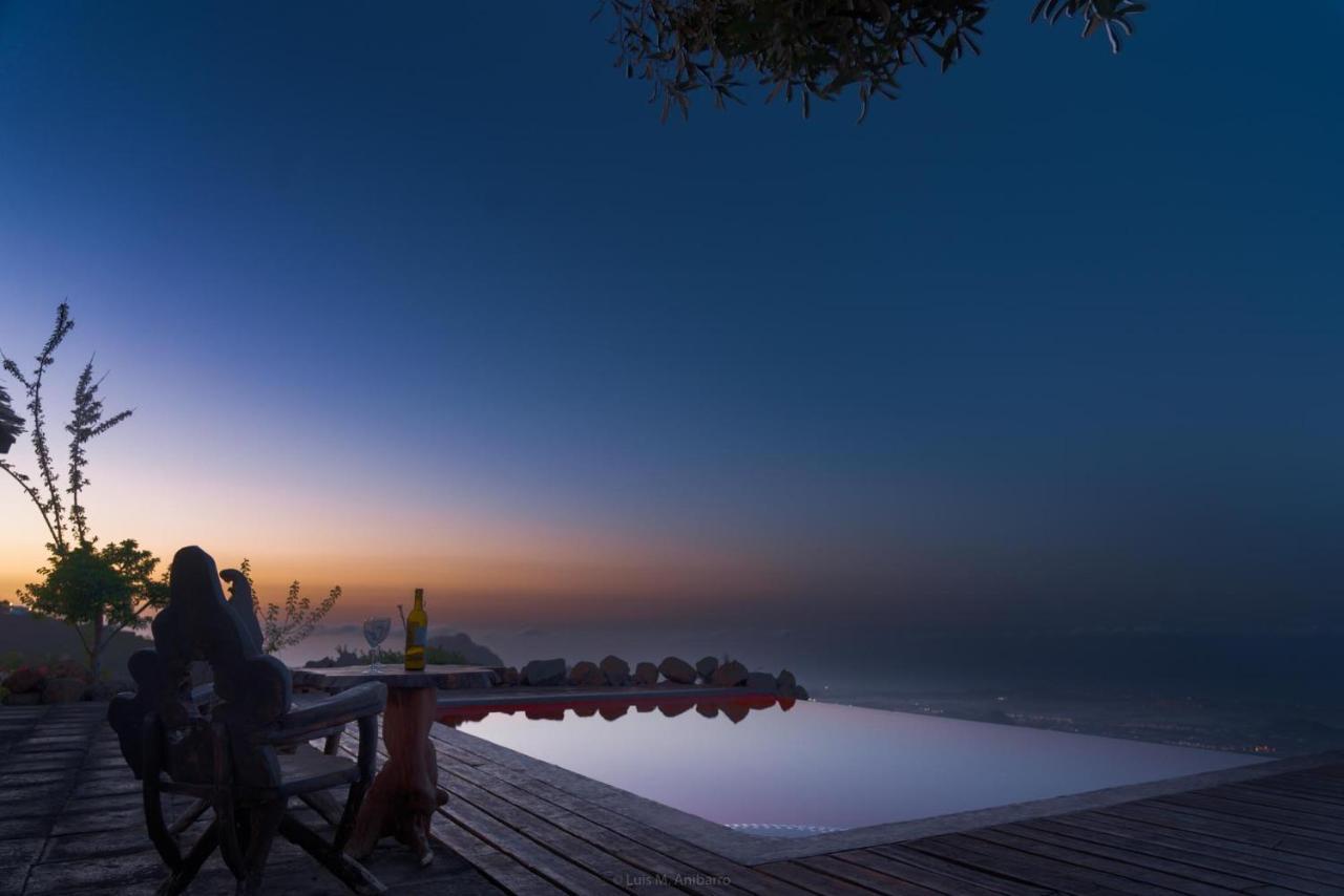 Historic Canarian House, Private Heated Infinity Pool, Bbq, Wifi + Panoramic Ocean Views Arona  Eksteriør bilde